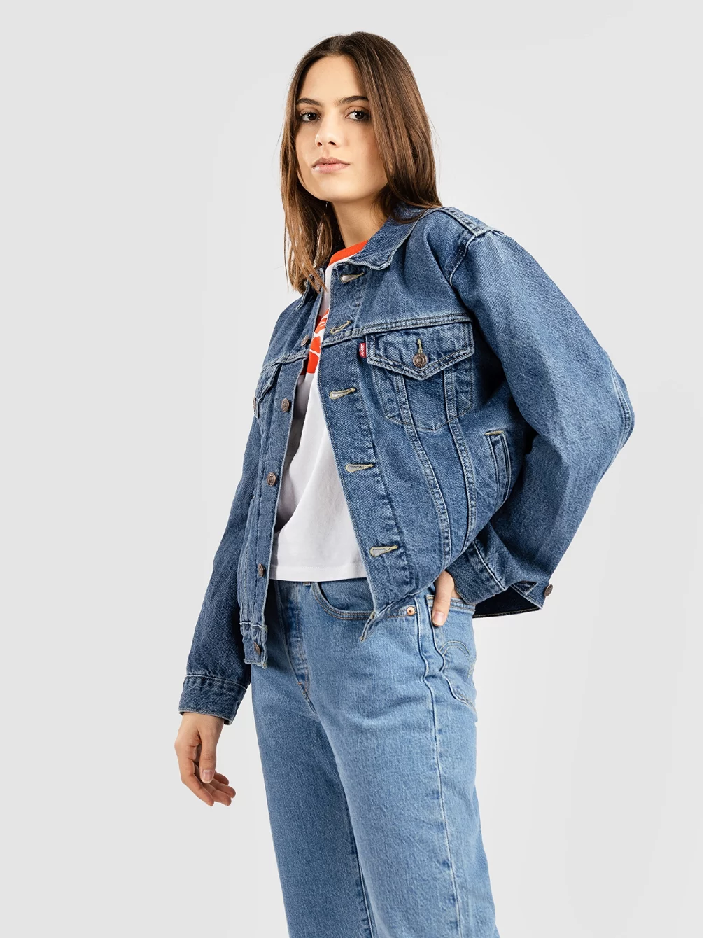 LEVI'S EX BOYFRIEND TRUCKER JACKET - House of Extreme